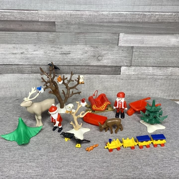 Playmobil téli Mikulásos játék szett