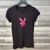 Playboy pink nyuszi mintás póló S-M