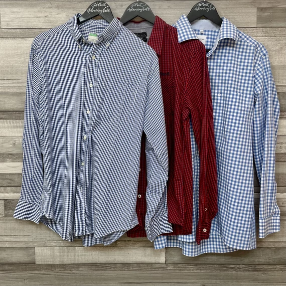 Benetton, Jean Pascale, Olymp kockás férfi ing szett M