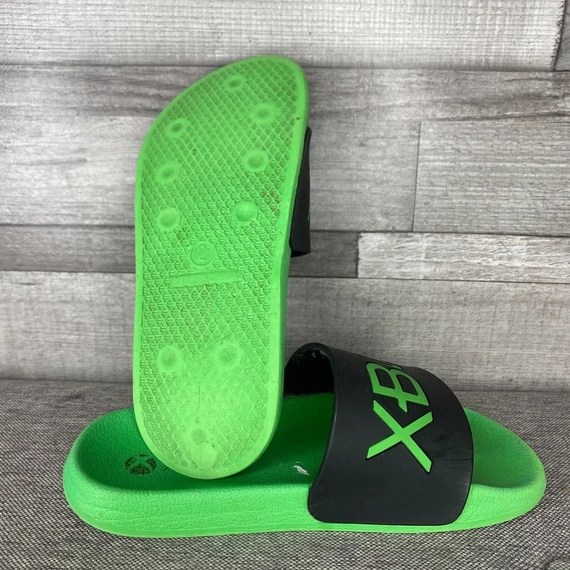 X-Box zöld strandpapucs "2"
