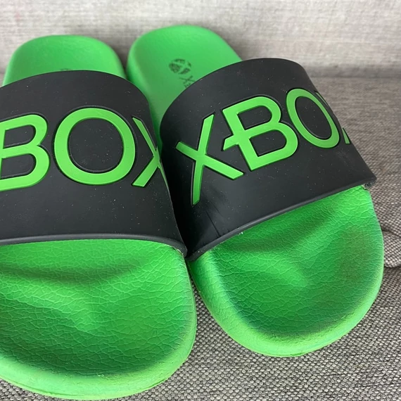 X-Box zöld strandpapucs "2"