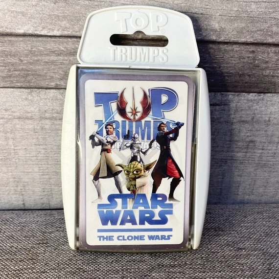 Star Wars The Clone wars; Top Trumps kártyajáték