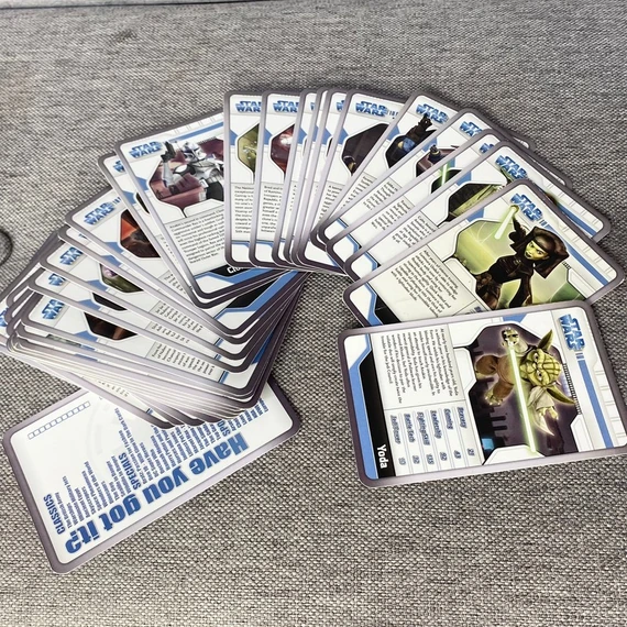 Star Wars The Clone wars; Top Trumps kártyajáték