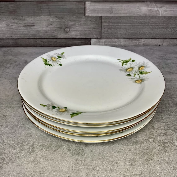 Alföldi margarétás porcelán tányérok