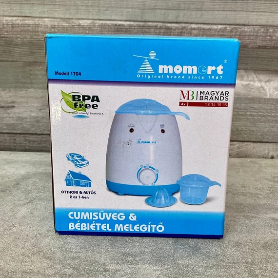Momert BPA mentes elektromos cumisüveg, bébi étel melegítő