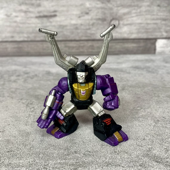 Hasbro 2005 Transformers Robot Heroes G1 Sharpnel játék figura