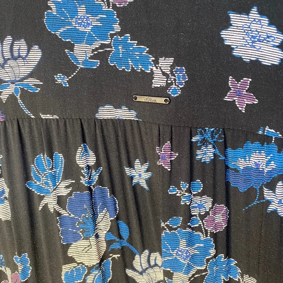 Tu farmering, S.Oliver virágmintás blúz szett UK 12