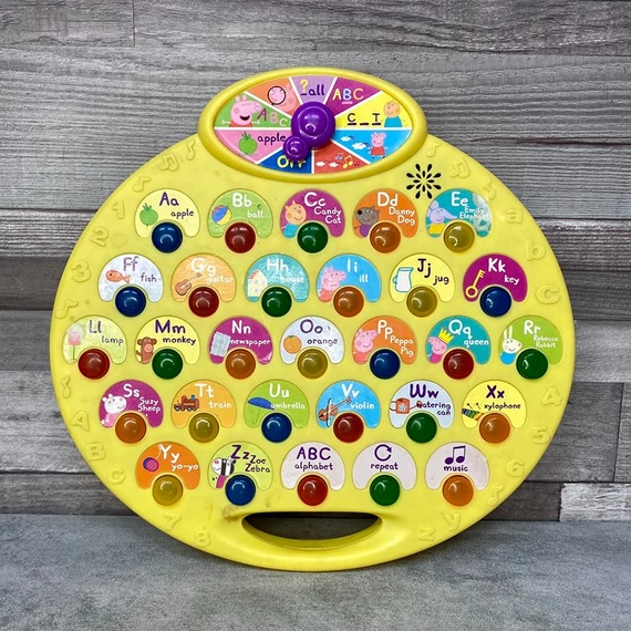 Peppa Pig Phonics Alphabet angol szókincsfejlesztő játék