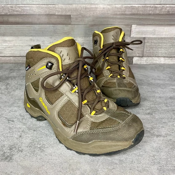 Decathlon Quechua Oxylane Forclaz 100 Novadry Jr Brown túrabakancs 36