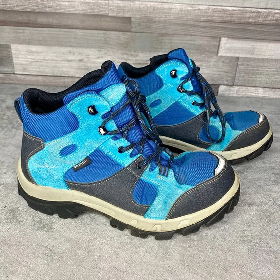 Decathlon Quechua Oxylane Forclaz 500 Novadry Jr Bleu túrabakancs 37