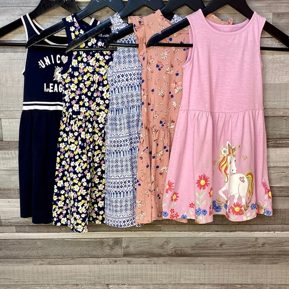 H&amp;M, C&amp;A kislány ruha szett 116
