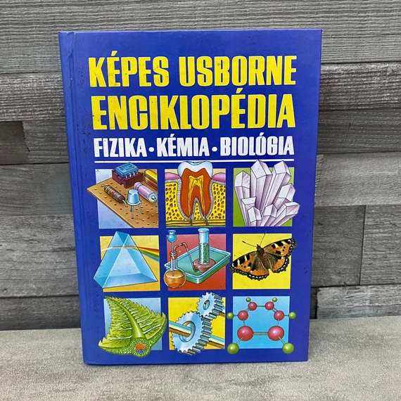 Novotrade: Képes Usborne Enciklopédia: Fizika, kémia biológia könyv