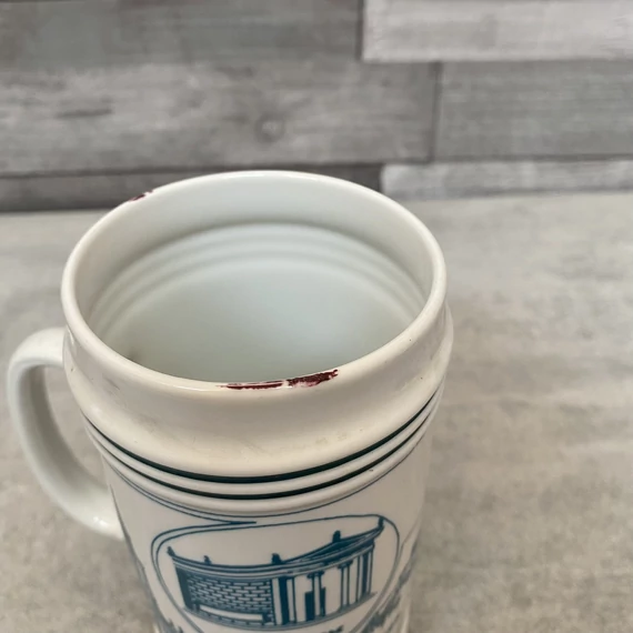 Hollóháza Hungary Zemplén Hegyköz porcelán korsó