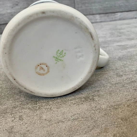 Hollóháza Hungary Zemplén Hegyköz porcelán korsó