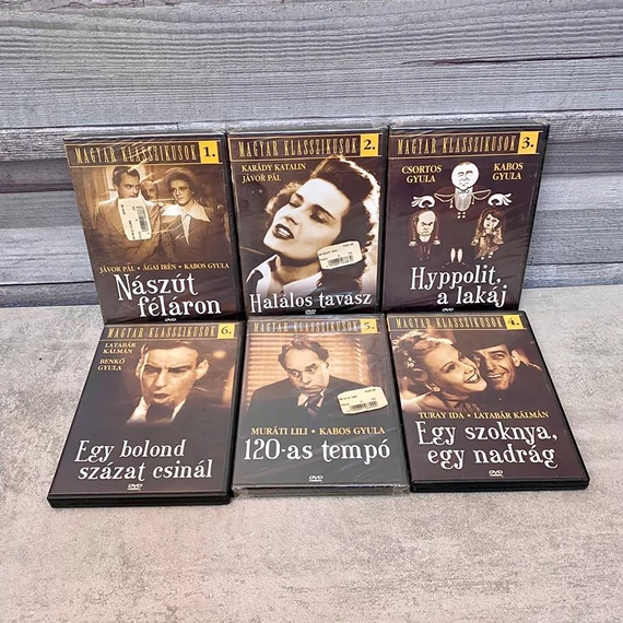 Magyar Klasszikusok DVD sorozat 1-6-ig