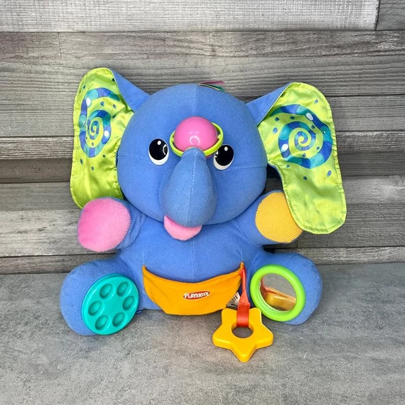 Playskool csörgő-zörgő plüss elefánt játék