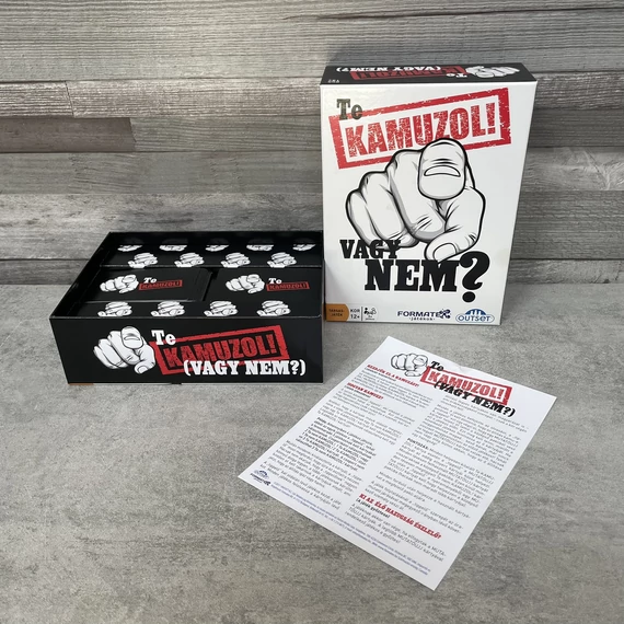 Formatex játékok: Te kamuzol! Vagy nem? társasjáték