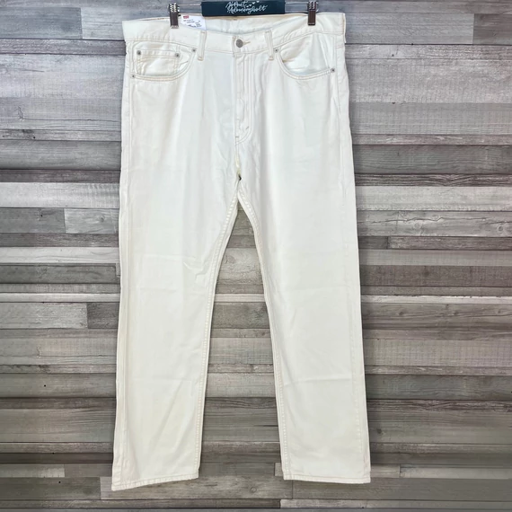 Levis 505 törtfehér farmernadrág W 36 L 32 Straight fit