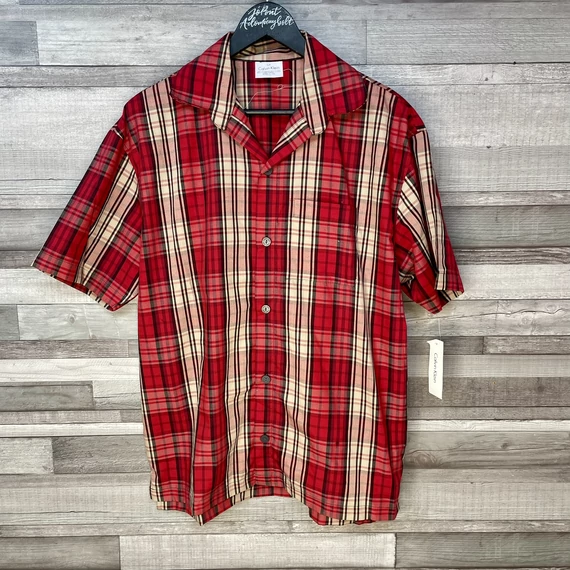 Calvin Klein replika kockás rövid ujjú ing több méretben