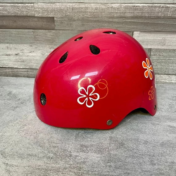Decathlon virágmintás bukósisak 54-58 cm