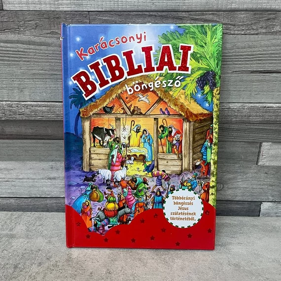 Karácsonyi Bibliai böngésző, ünnepi mesekönyv