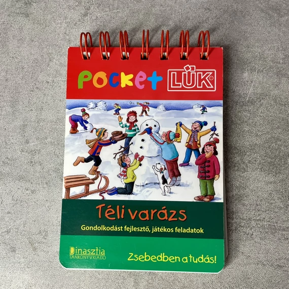 Pocket LÜK: Téli varázs, gondolkodást fejlesztő, játékos feladatok