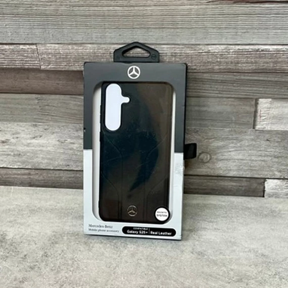 Mercedes-Benz Galaxy S25+ bőr telefontok