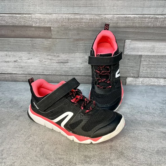 Newfeel fekete-pink kislány sportcipő 28