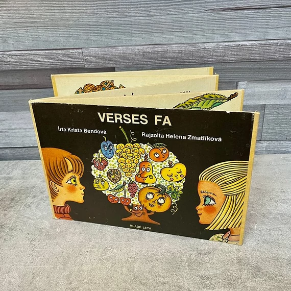 Mladé Letá: Krista Bendova: Verses fa, leporello gyerek mesekönyv