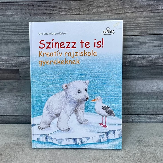 Ute Ludwigsen-Kaiser: Színezz te is! Kreatív rajziskola gyerekeknek, könyv