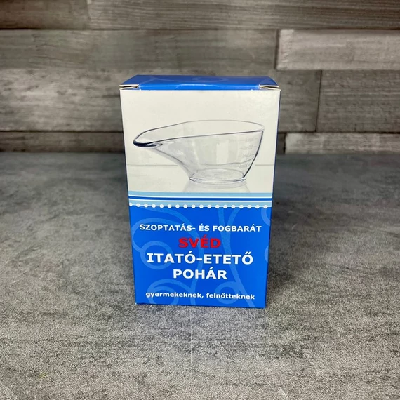 Szoptatás és fogbarát SVÉD itató-etető pohár