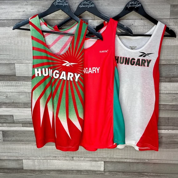 Reebok; Elastic Hungary ujjatlan sport felső szett S