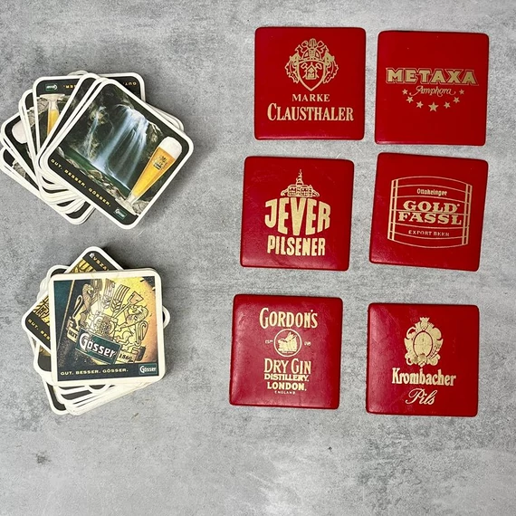 Retro ital alátét szett