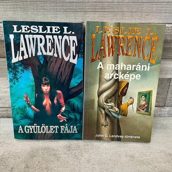 Leslie L. Lawrence: A gyűlölet fája; A maharáni arcképe könyvcsomag