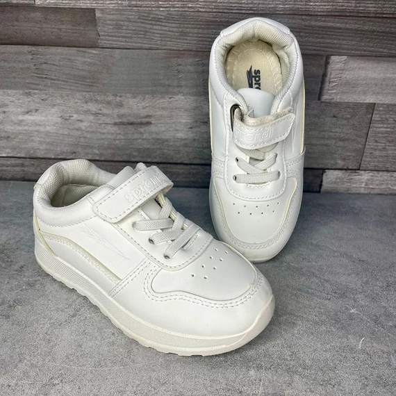 Sprandi fehér unisex gyerek cipő 28