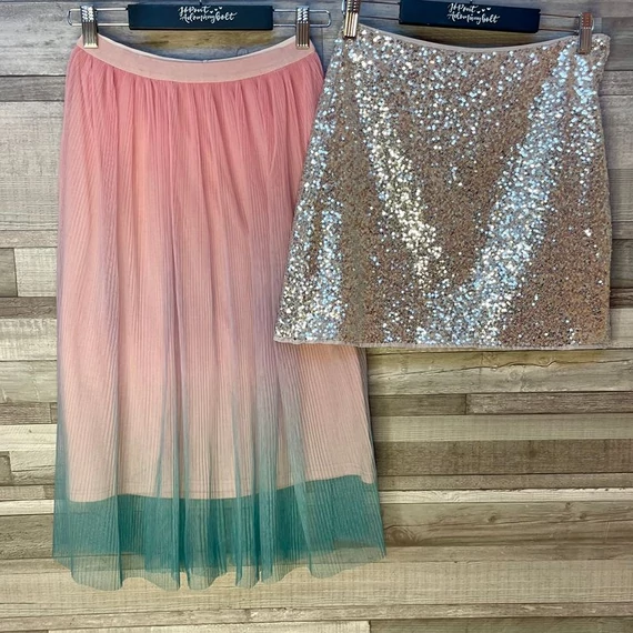 Reserved, H&amp;M lány szoknya szett 158