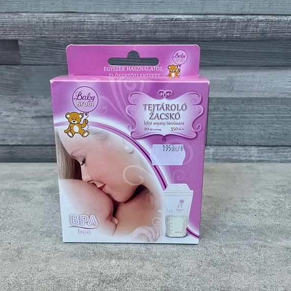 Baby Bruin: Bpa mentes tejtároló zacskó csomag