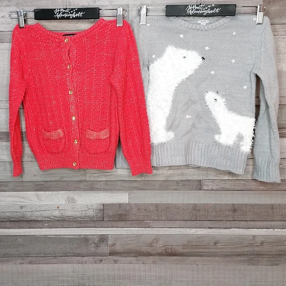 Autograph, Bukios puha kislány ünnepi pulcsi szett 5-6 év