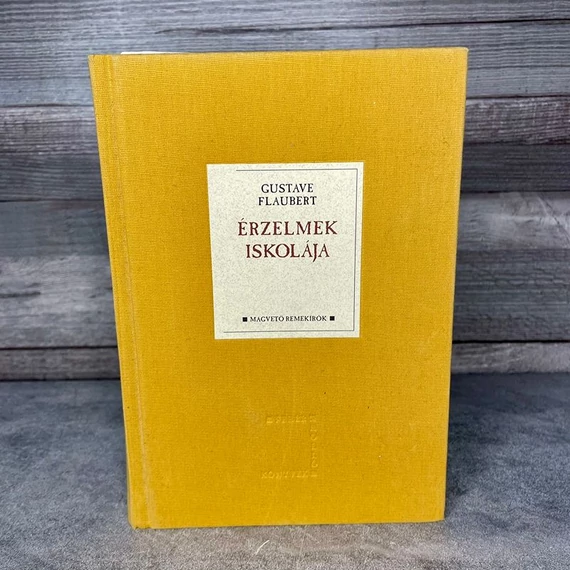 Gustave Flaubert: Érzelmek Iskolája, könyv