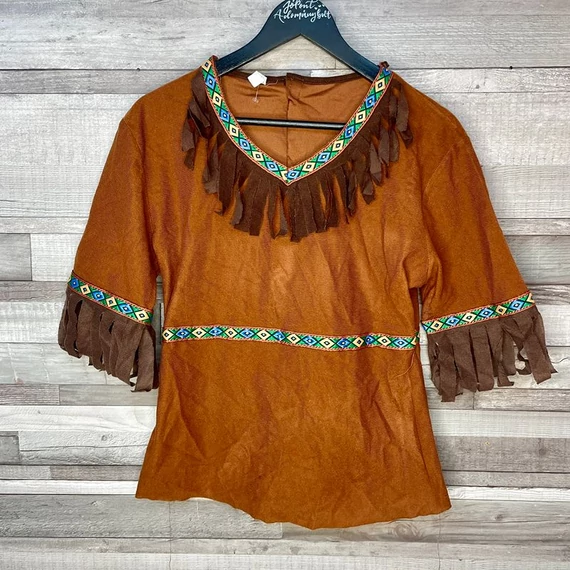 Indián felső jelmez női jelmez S