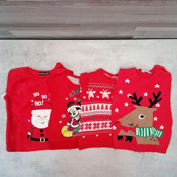 Disney Inextenso karácsonyi cuki pulcsi szett 86-92