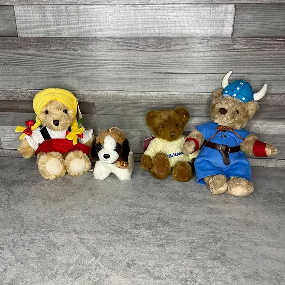 Plüss mackó, kutya csomag