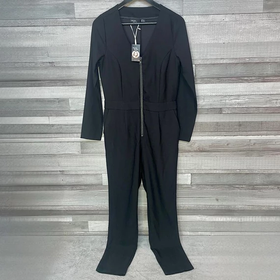 Esmara Heidi Klum fekete hosszú ujjú overál 38-40