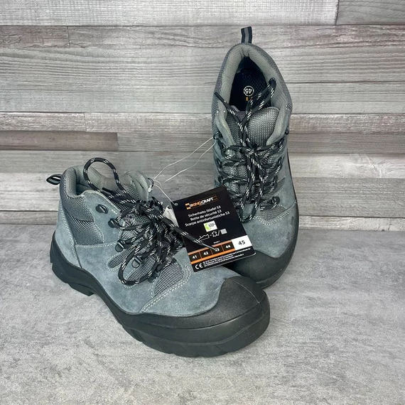 King Craft szürke munkavédelmi férfi cipő 45