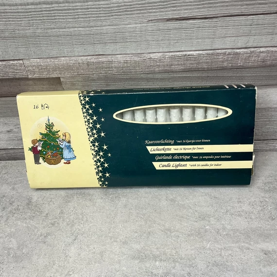 Beltéri karácsonyi elektromos gyertya égő szett