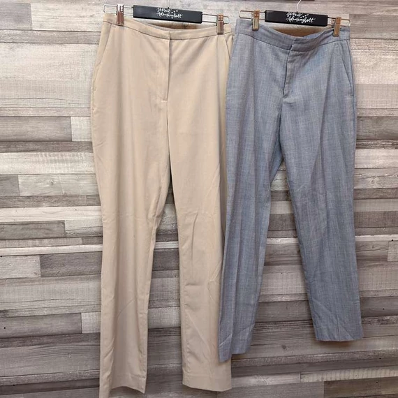 H&amp;M, Zara bézs, kék, szürke nadrág szett 34/36