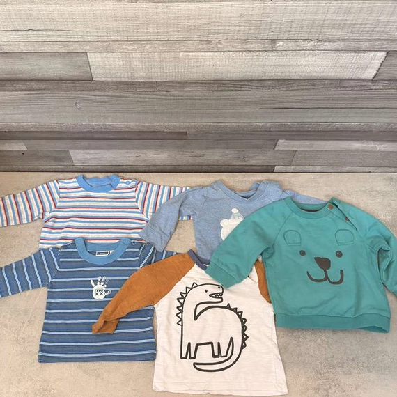 Mexx, F&amp;F, Fred&amp;Flo,Georoge, Miniclub hosszúujjú babafelsők 3 hónap