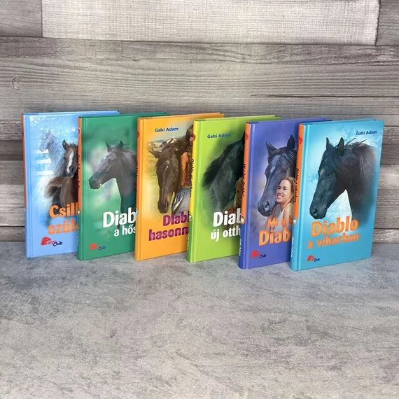 Pony Club: Gabi Adam Diablo könyvsorozat
