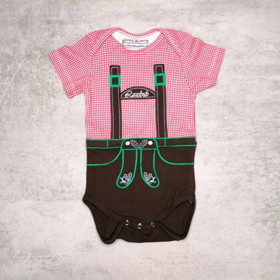 Anouk et Emile vadász kisfiú body 86