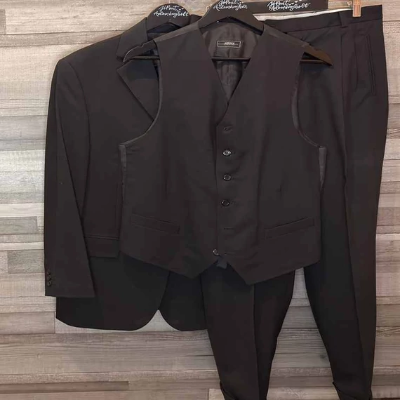 Griff fekete férfi öltöny 48